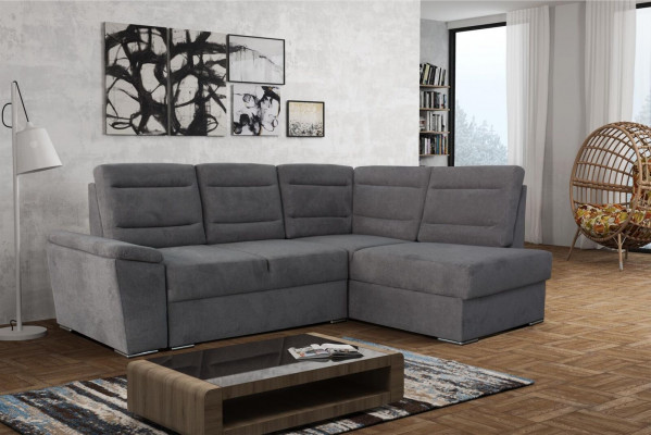 Sofa bed Relax seating furniture living area sofa couch corner sofa L-shape upholstery new