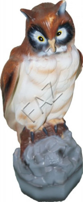 Owl Figure Garden Statue Sculpture Figures Sculptures Decoration Decor New