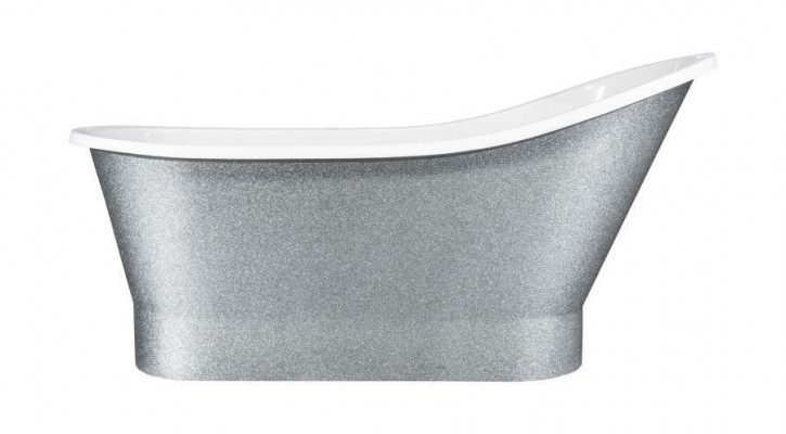 Exclusive bathtub silver freestanding acrylic bathtub design