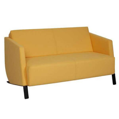 Yellow 2-Seater Modern Living Room Upholstery Fabric Sofas Luxury 2-Seater New