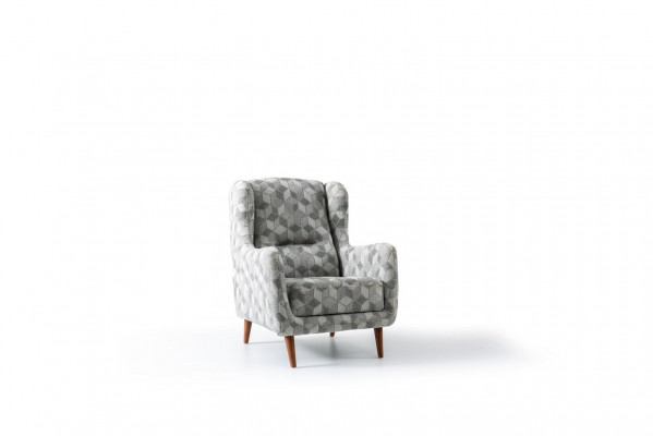 Luxury furniture three-seater armchair 1-seater modern armchair upholstered textile