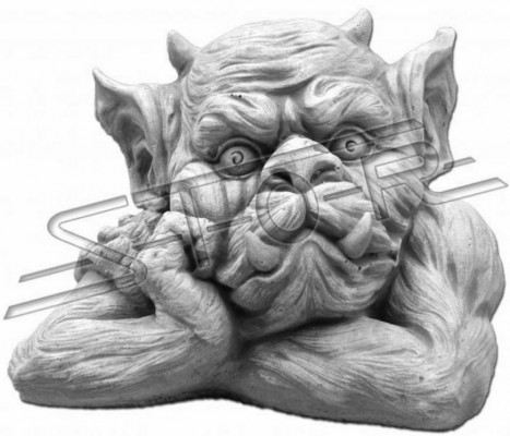 Troll 19cm Sculpture Design Figure Statue Garden Figures Statues