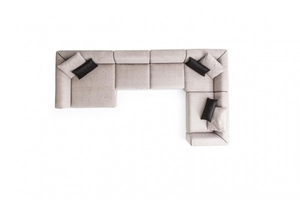 Modern sectional sofa U-shape living room style sofa seating group seating group