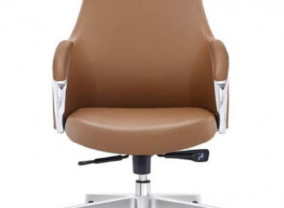 Armchair Leather Upholstery Swivel Computer Chairs Decorative Furniture Office Chair