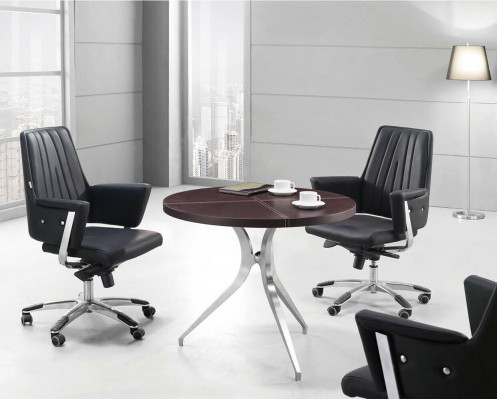 Meeting tables conference table modern law firm leather wood decor design