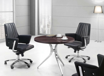 Meeting tables conference table modern law firm leather wood decor design