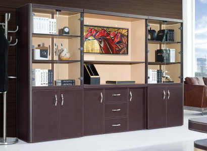 Office furnishing luxury furniture - file cabinet shelf law office practice cabinet