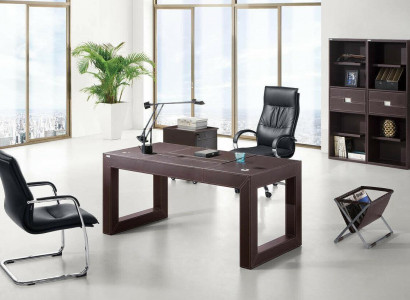 Luxury Design Furniture 2-piece, Office Set Desk and Filing Cabinet Cabinets