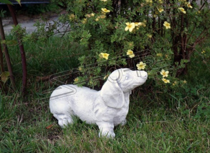 Garden decoration dachshund terrace figurines figurine decor statue