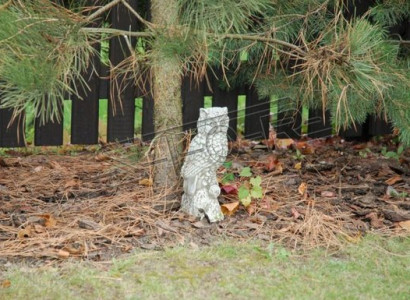 Garden decoration owl nature terrace stone figures figure decorative statue