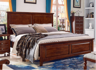 Bed bedroom set design beds 2x bedside tables 3-piece bed frame