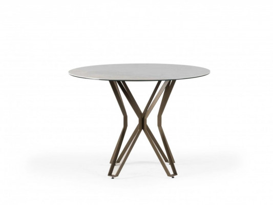 Round dining table, modern kitchen table, round table for ø100cm dining room