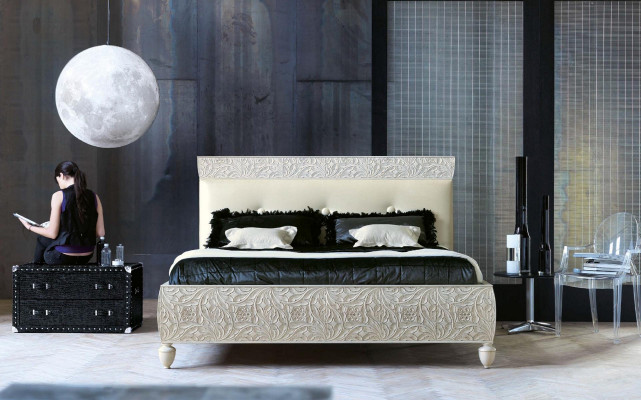 Bed Luxury Beds Wood Bed Frame Design 180x200 New Bed Frames Double Bed