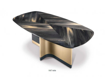 Luxury Dining Table Designer Table Marble Solid Wood Dining Room Bizzotto Italian