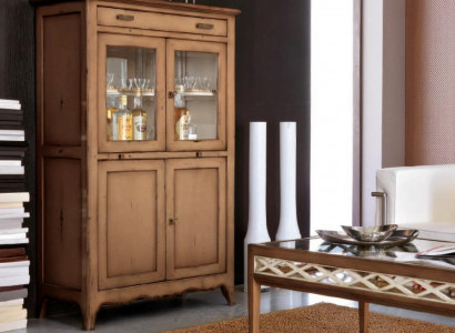 Display Cabinet Bar Wardrobe House Designer Cabinets Wall Wood Mirror Showcase Furniture New