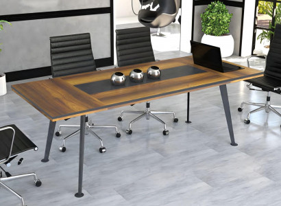 Conference furniture conference table meeting tables large table brown wood