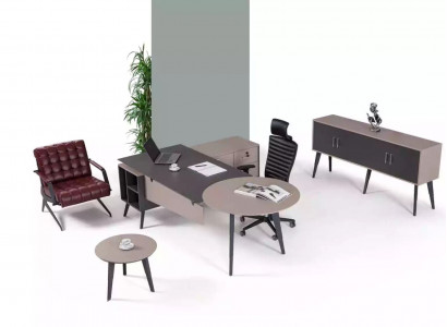 Modern office set study complete designer desk furniture