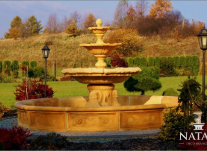 Fountain basin decorative fountain garden sculpture fountain city pond.