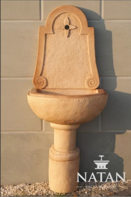 Wall fountain washbasin garden basin garden sink basin stone ALLORA