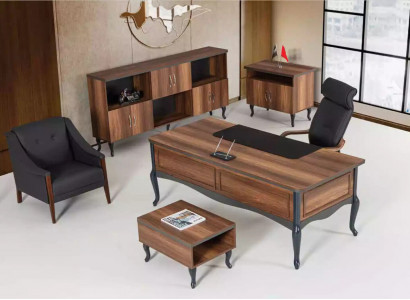 Workspace desk luxury design table office furniture executive desk