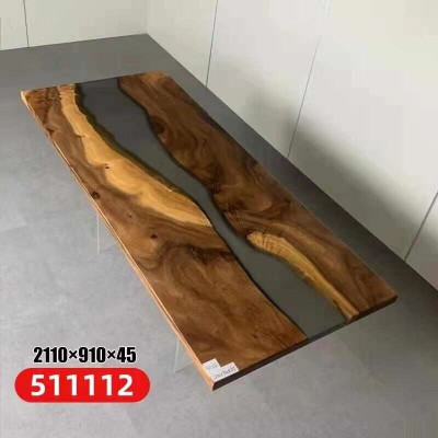 Design table modern sea river furniture tables dining table tables epoxy resin ocean