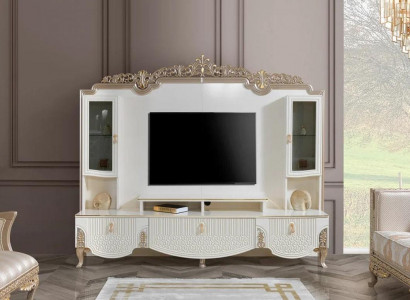 Wall unit TV cabinet living room set modern living room furniture