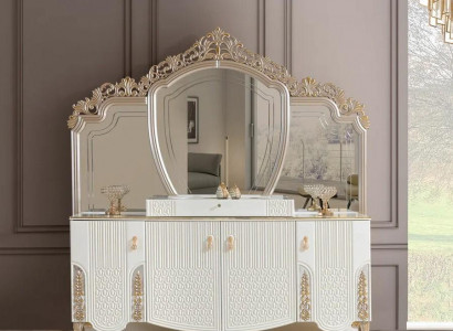 Sideboard with mirror luxury new rocking modern living room material