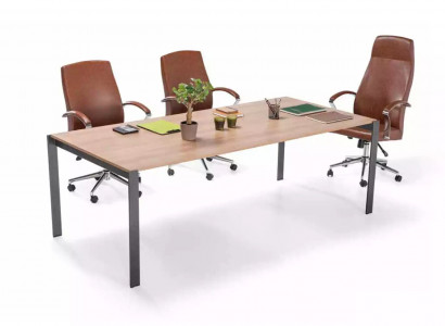 Modern large conference table wood designer office study furniture