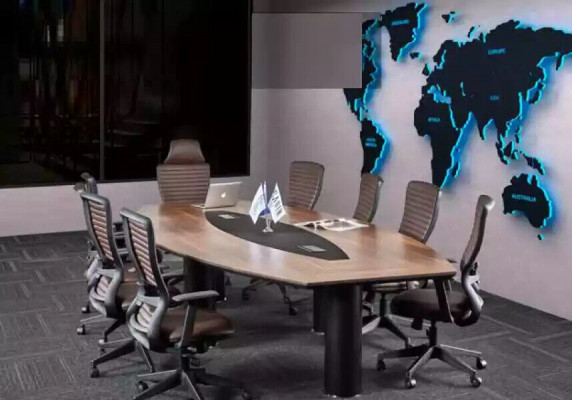 Conference table large meeting table elegant designer furniture wooden furniture