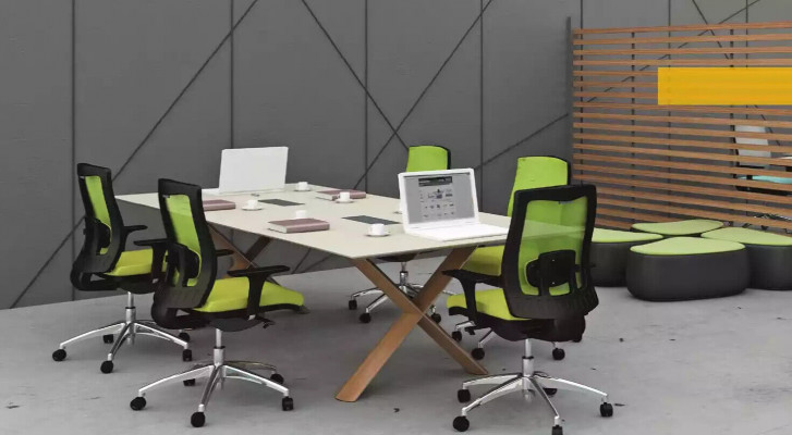 Large work desk office furniture conference tables furnishing wooden furniture modern