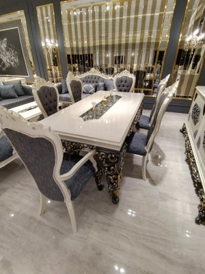 Great dining room set stylish dining table 4 chairs elegant set new