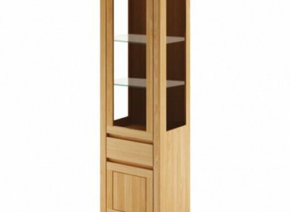 Glass cabinet wooden wardrobe living room closet handcrafted solid wood