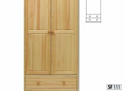 Wardrobe Pine Cabinet Solid Wood Bedroom Wardrobe Cabinets New