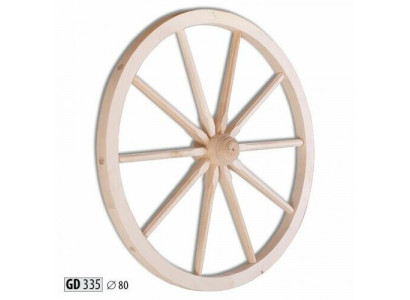 Wagon wheel wooden wheel spoke wheel 80 cm wall decoration horse wheel decor new garden