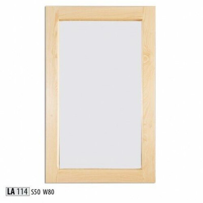 Handmade mirror solid wood massive frame pine wall mirror 50 * 80 cm new