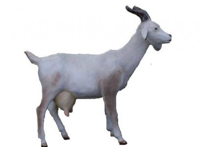 Goat Decorative Statue Garden Figures Statues 120 cm Life-Size Figure Plastic