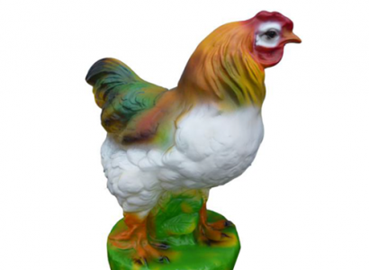 Chicken bird figure statue garden decoration sculpture deco sculptures