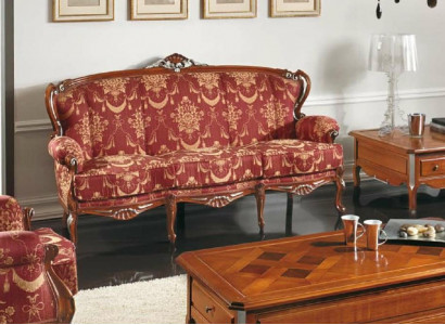 Classic 3-seater couch sofa upholstered sofas couches baroque sofa