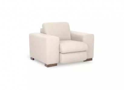 Modern armchair white office study room textile furniture new