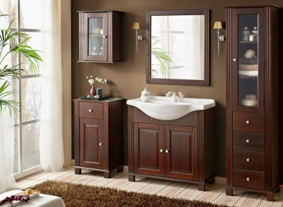 Bathroom furniture set, bathroom furniture set, bathroom sink 5-piece, room