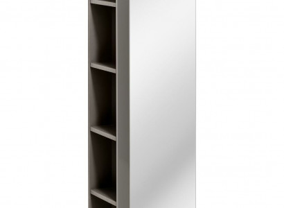 Bathroom tall cabinet with mirror door, shelf, bathroom cabinet, bathroom furniture