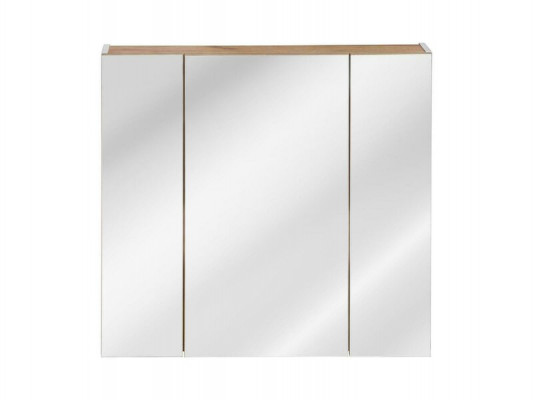 Mirror cabinet wall cabinet bathroom cabinet with mirror 80 cm deco LED