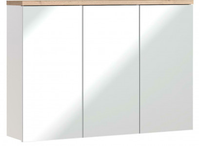 Mirror cabinet wall cabinet bathroom cabinet with mirror 100 cm