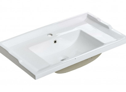 Ceramic washbasin countertop washbasin decorative white washbasin