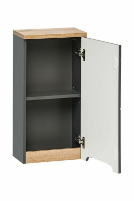 Bathroom shelf wall cabinet 35 x 20 x 70 cm hanging bathroom cabinet