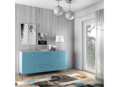 Baby blue sideboard luxury living room wall units furniture dressers