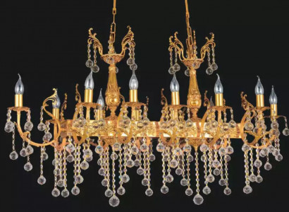 Ceiling chandelier luxury chandelier ceiling lamp crystal gold lamp.