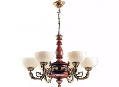 Ceiling chandelier ceiling lamp lights brown classic