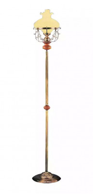 Floor lamp standing lamp stand luxury lights lamp lamp gold glass 185 cm.