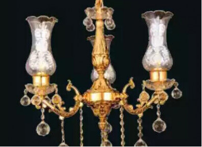 Ceiling chandelier gold ceiling lamp crystal chandelier lamp